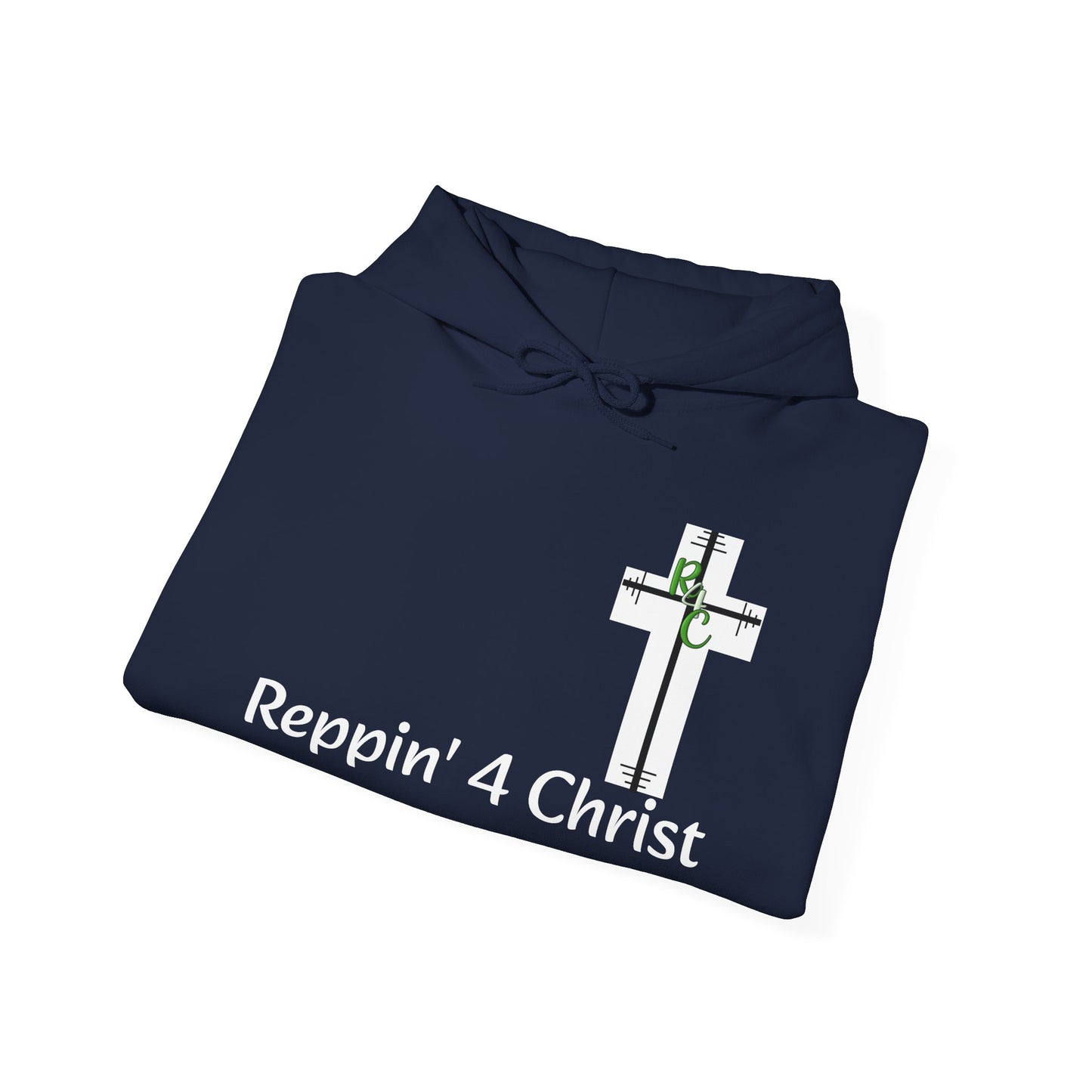 Faith-Inspired Unisex Hoodie, Reppin' 4 Christ Sweatshirt, Inspirational Christian Apparel, Bible Verse Hoodie, Religious Gift