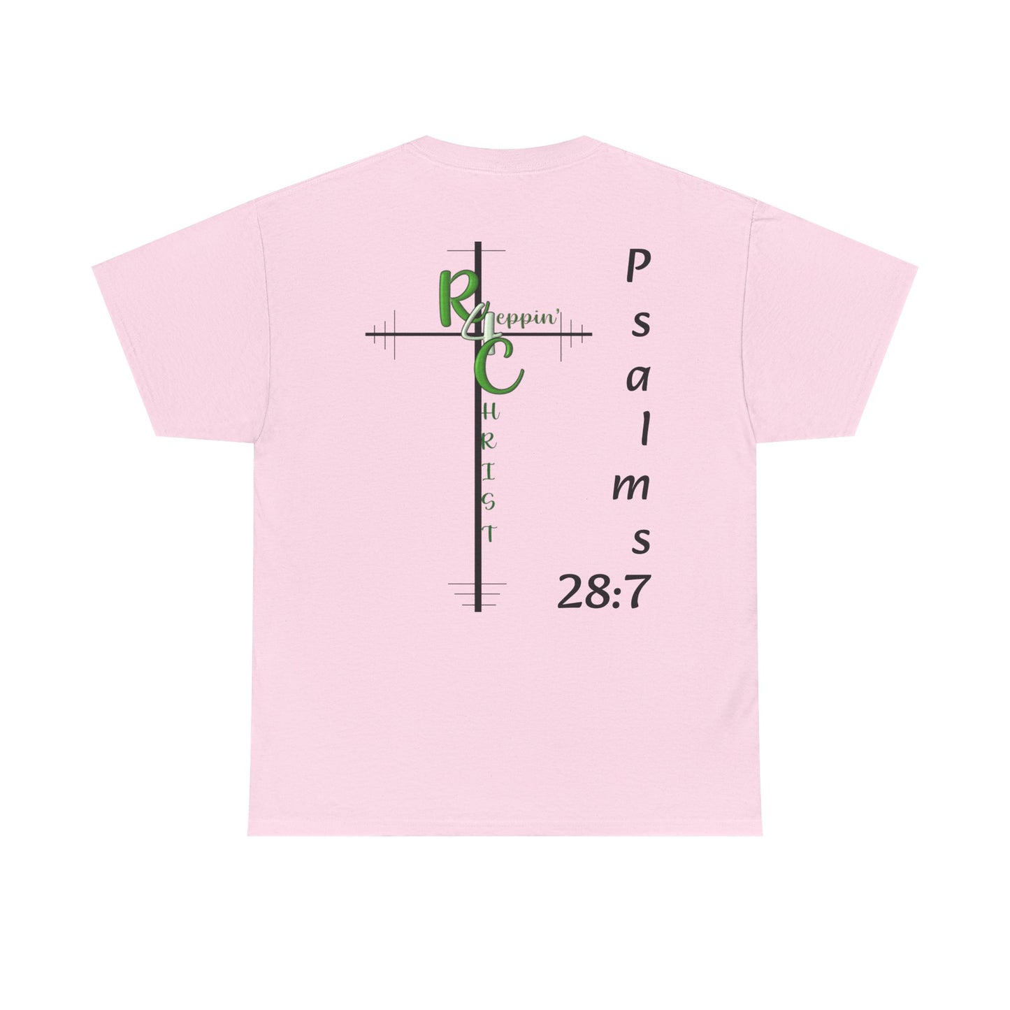 Reppin' 4 Christ Unisex Heavy Cotton Tee | Faith-Based Shirt | Christian Apparel | Bible Verse T-Shirt | Inspirational Gift