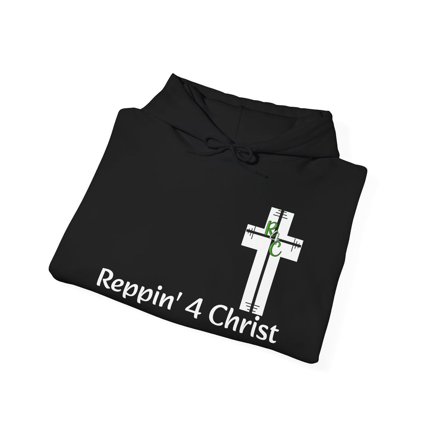 Faith-Inspired Unisex Hoodie, Reppin' 4 Christ Sweatshirt, Inspirational Christian Apparel, Bible Verse Hoodie, Religious Gift