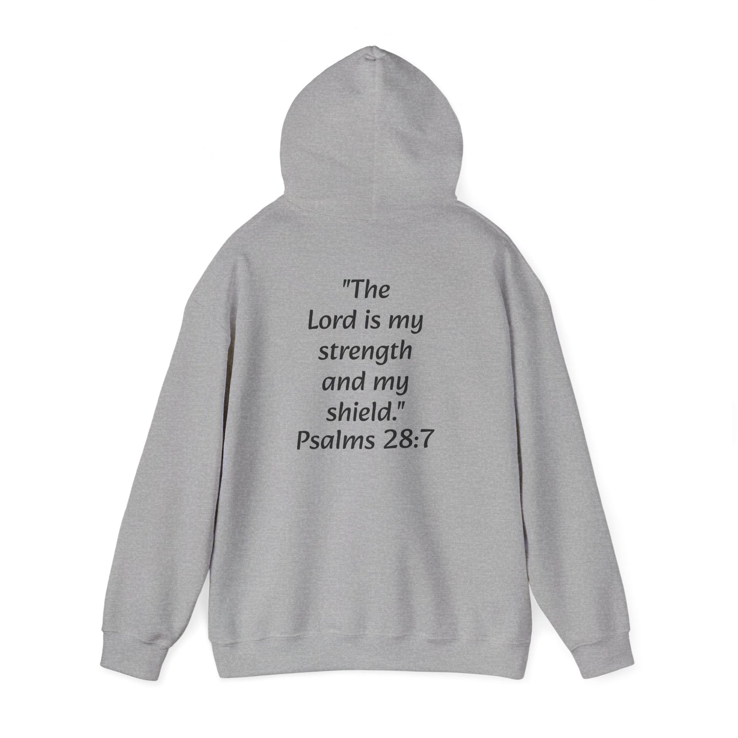 Faith-Inspired Unisex Hoodie, Reppin' 4 Christ Sweatshirt, Inspirational Christian Apparel, Bible Verse Hoodie, Religious Gift