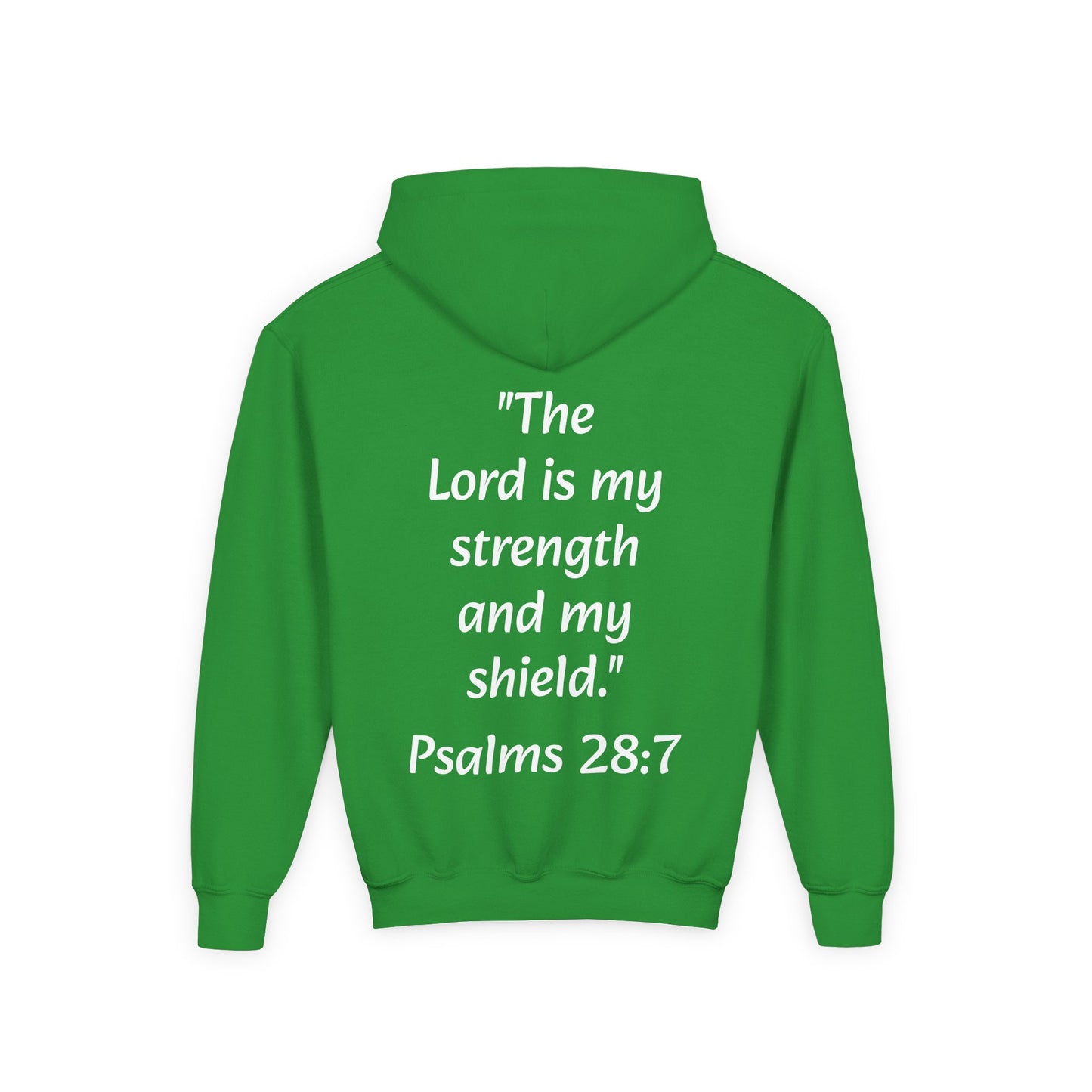 Inspirational Youth Hoodie - Reppin' 4 Christ, Christian Sweatshirt, Faith-Based Apparel, Youth Church Clothing, Bible Verse Merch