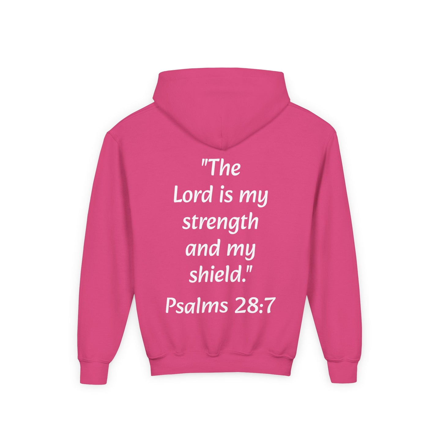 Inspirational Youth Hoodie - Reppin' 4 Christ, Christian Sweatshirt, Faith-Based Apparel, Youth Church Clothing, Bible Verse Merch