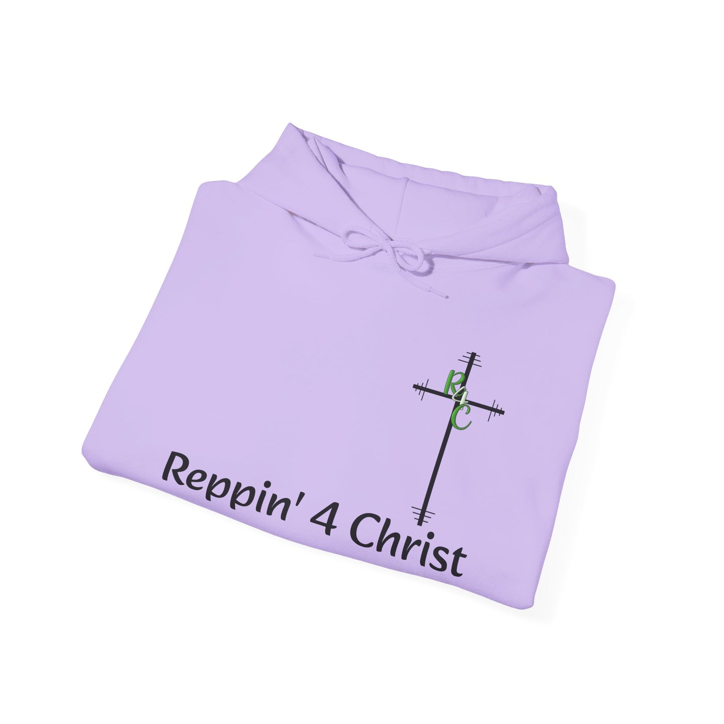 Faith-Inspired Unisex Hoodie, Reppin' 4 Christ Sweatshirt, Inspirational Christian Apparel, Bible Verse Hoodie, Religious Gift