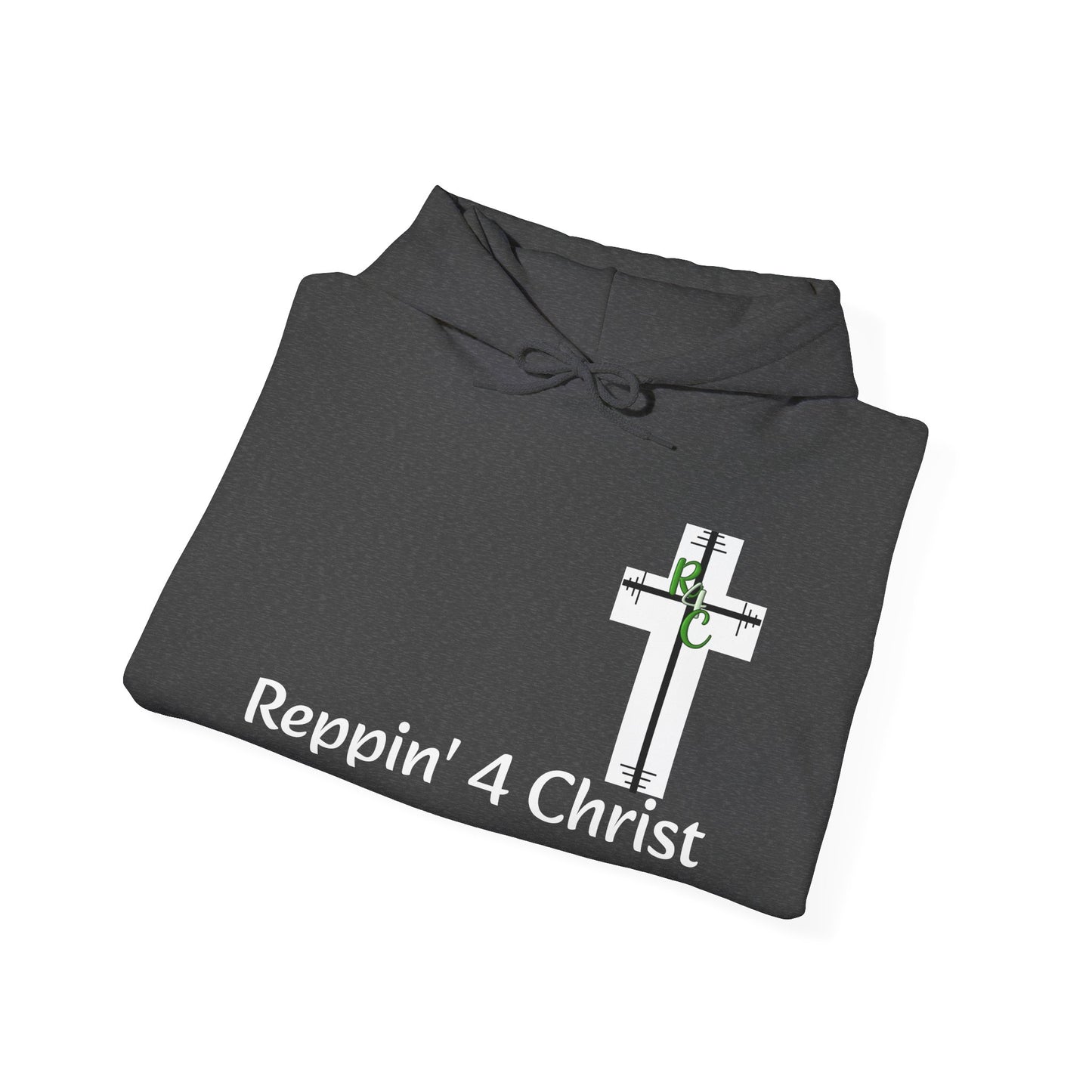 Faith-Inspired Unisex Hoodie, Reppin' 4 Christ Sweatshirt, Inspirational Christian Apparel, Bible Verse Hoodie, Religious Gift